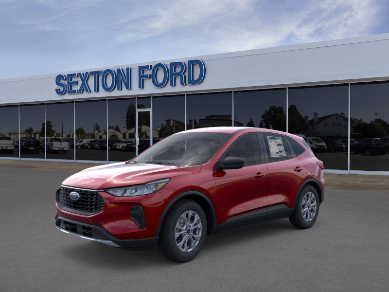 2026 Ford Escape Active in Rapid Red Metallic Tinted Clearcoat — front three-quarter view