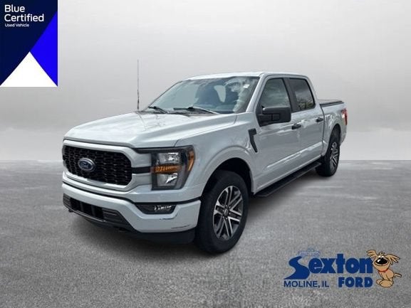 2023 Ford F-150 XL in Avalanche Gray — front three-quarter view