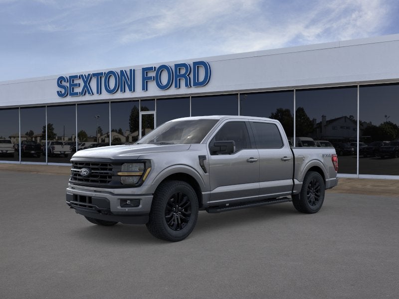 2026 Ford F-150 XLT in Carbonized Gray Metallic — front three-quarter view