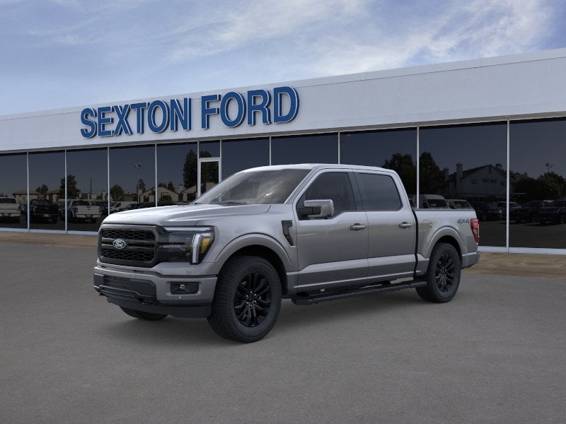 2026 Ford F-150 Lariat in Carbonized Gray Metallic — front three-quarter view