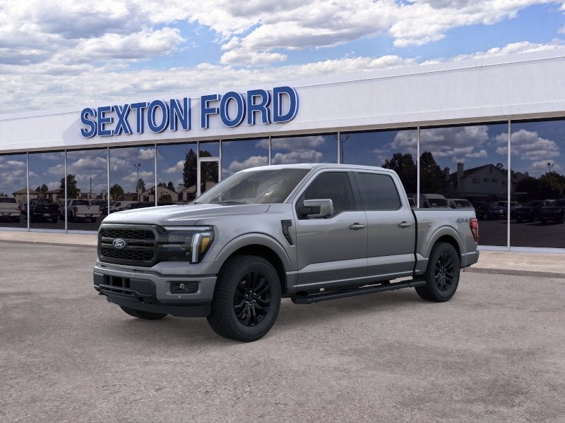 2026 Ford F-150 Lariat in Carbonized Gray Metallic — front three-quarter view