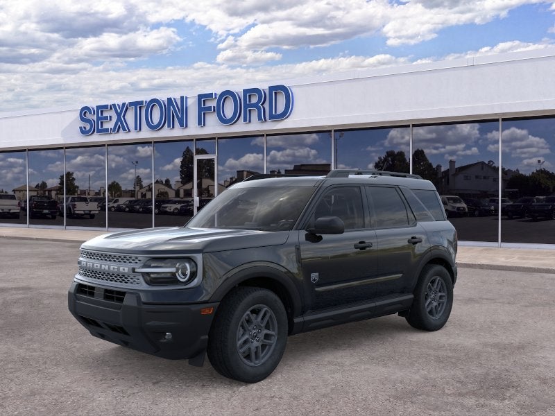 2026 Ford Bronco Sport Big Bend in Shadow Black — front three-quarter view