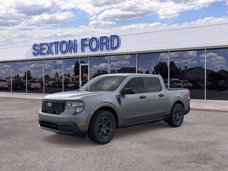 2026 Ford Maverick XLT in Carbonized Gray Metallic — front three-quarter view